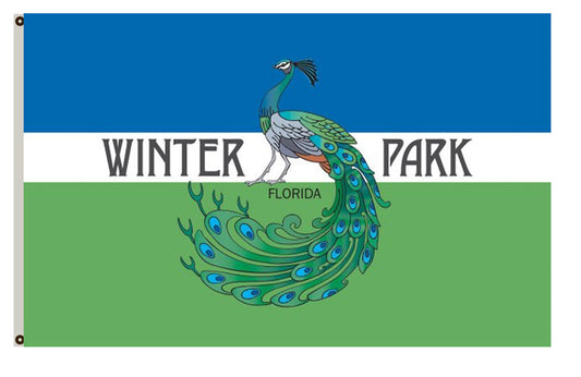 Fyon Florida banner City of Winter Park Flag