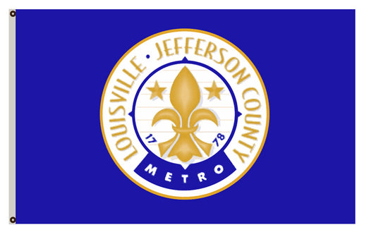 Fyon Kentucky banner City of Louisville Flag
