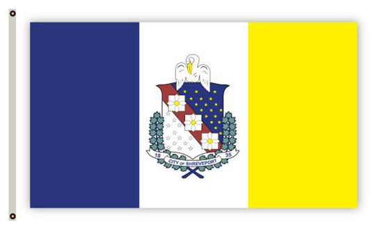 Fyon Louisiana banner City of Shreveport Flag