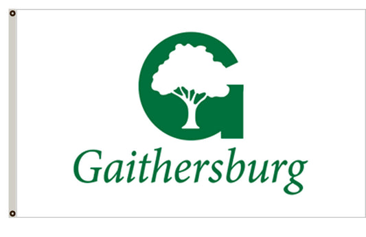 Fyon Maryland banner City of Gaithersburg Flag