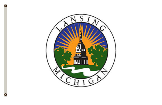 Fyon Michigan banner City of Lansing Flag