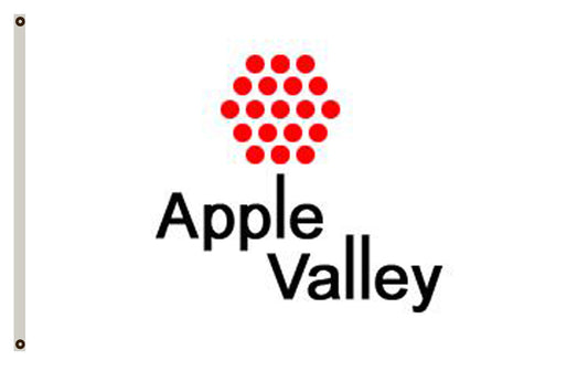 Fyon Minnesota banner City of Apple Valley Flag