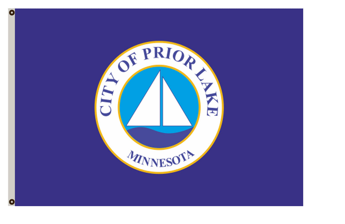 Fyon Minnesota banner City of Prior Lake Flag