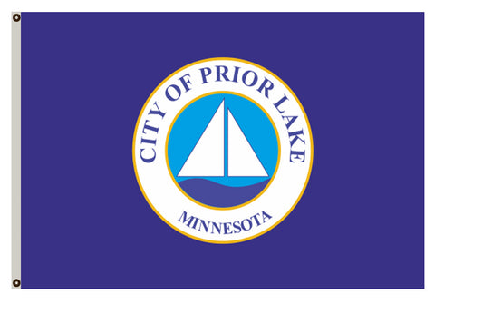 Fyon Minnesota banner City of Prior Lake Flag