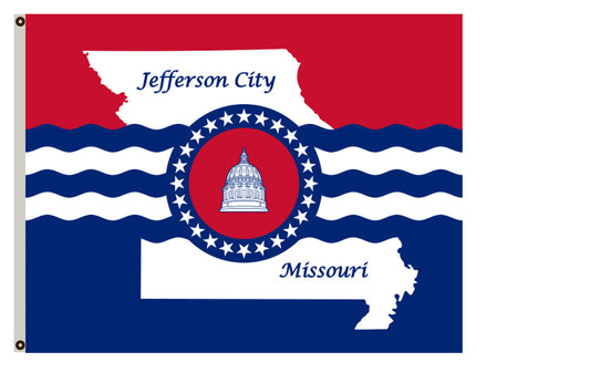 Fyon Missouri banner City of Jefferson City Flag
