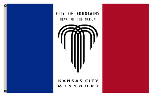 Fyon Missouri banner City of Kansas City Flag