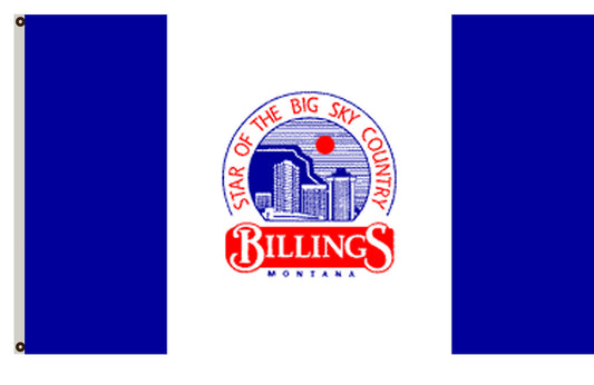 Fyon Montana banner City of Billings Flag