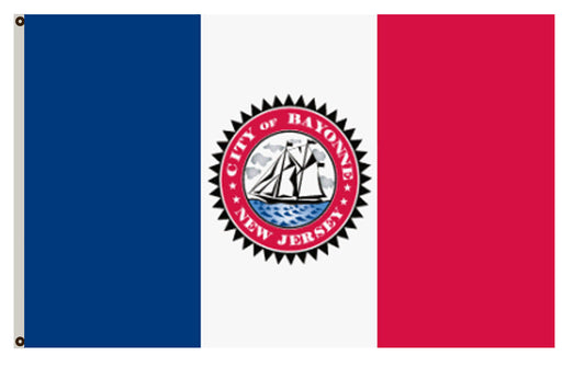Fyon New Jersey banner City of Bayonne Flag