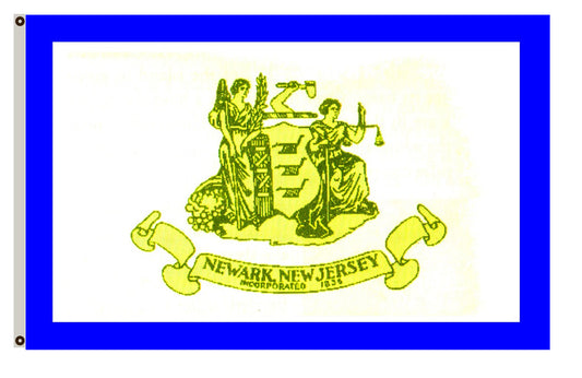 Fyon New Jersey banner City of Newark Flag