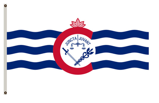 Fyon Ohio banner City of Cincinnati Flag