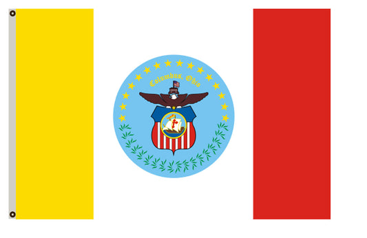 Fyon Ohio banner City of Columbus Flag