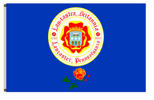 Fyon Pennsylvania banner City of Lancaster Flag