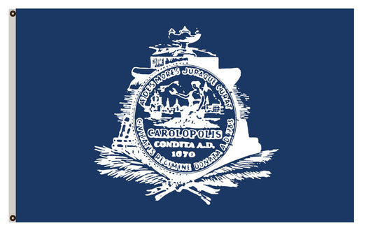 Fyon South Carolina banner City of Charleston Flag