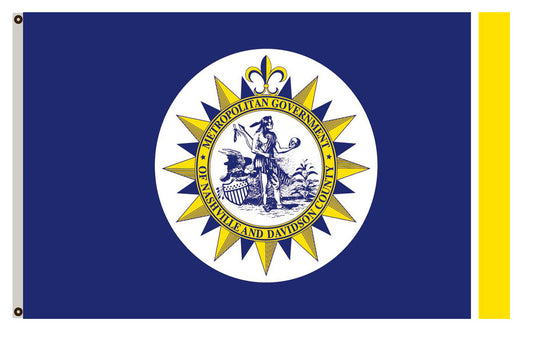 Fyon Tennessee banner City of Nashville Flag