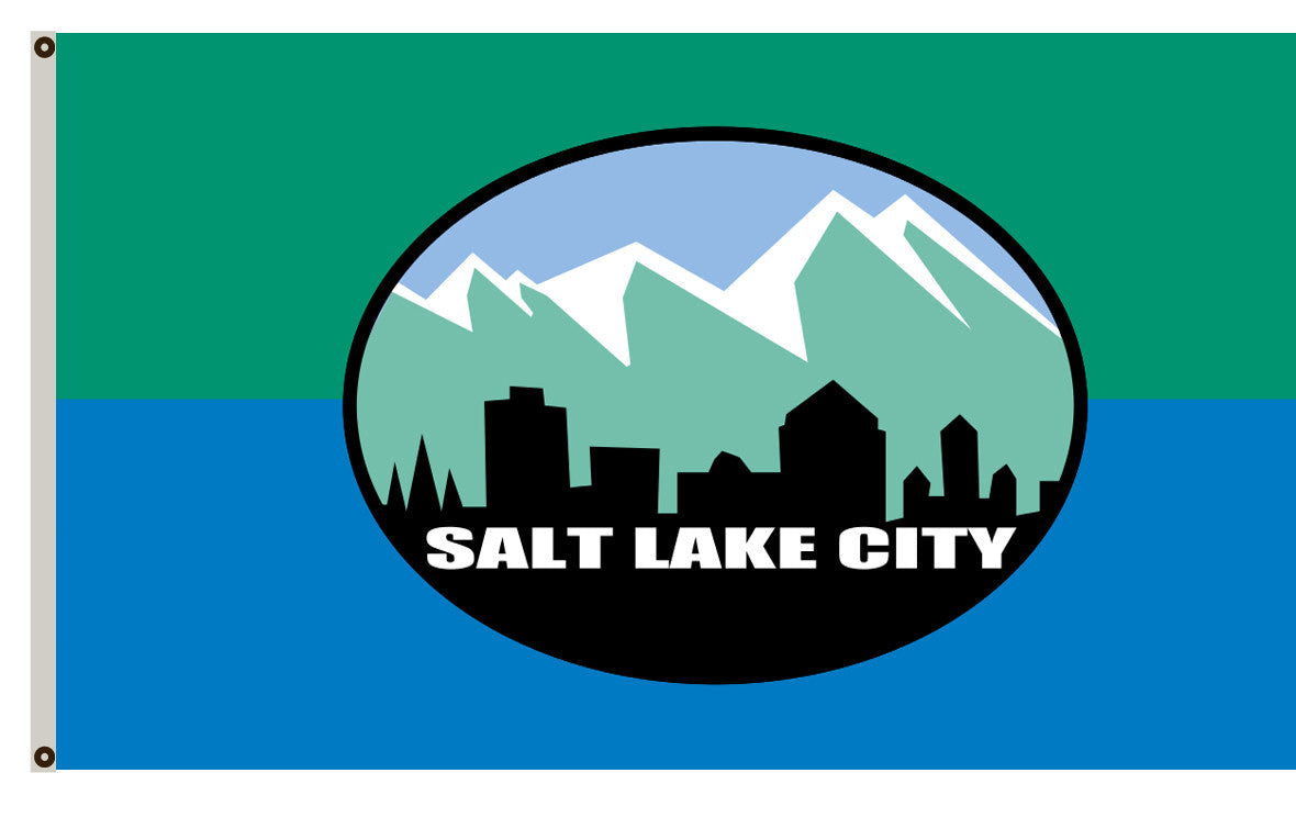 Fyon Utah banner City of Salt Lake City Flag