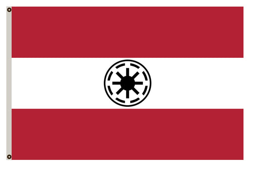 Fyon Star Wars Star Trek fans banner Galactic Republic Flag