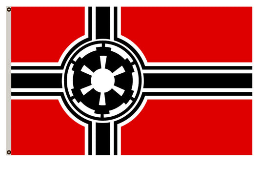 Fyon Star Wars Star Trek fans banner New Empire movement Flag