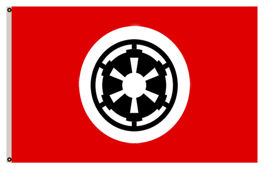 Fyon Star Wars Star Trek fans banner New Galactic Empire Flag