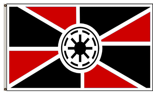 Fyon Star Wars Star Trek fans banner the Calactic Republic Flag