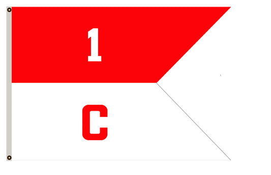 Fyon Guidon banner Cavalry Branch flag