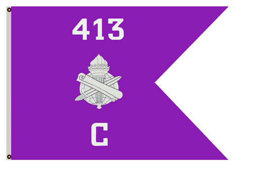 Fyon Guidon banner Civil Affairs Corps flag