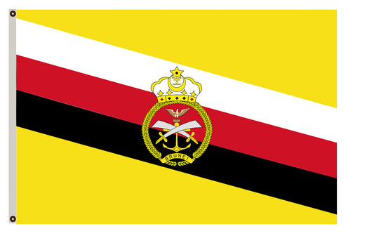 Current War banner of Brunei flag