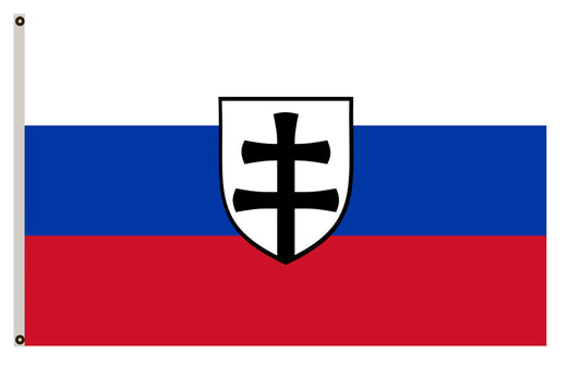 Former war banner War ensign of the Slovak Republic (puppet state of Nazi Germany 1939–45) flag