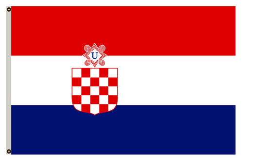 Former war banner War flag of the Independent State of Croatia flag
