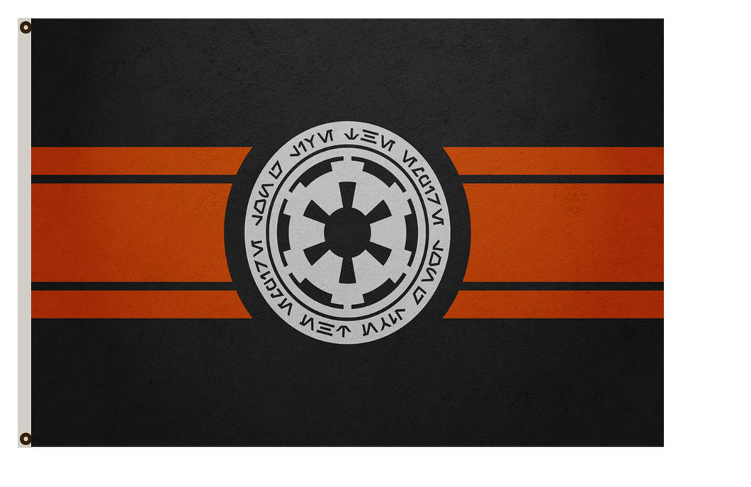 Fyon Star Wars Star Trek fans banner New Galactic Empire flag