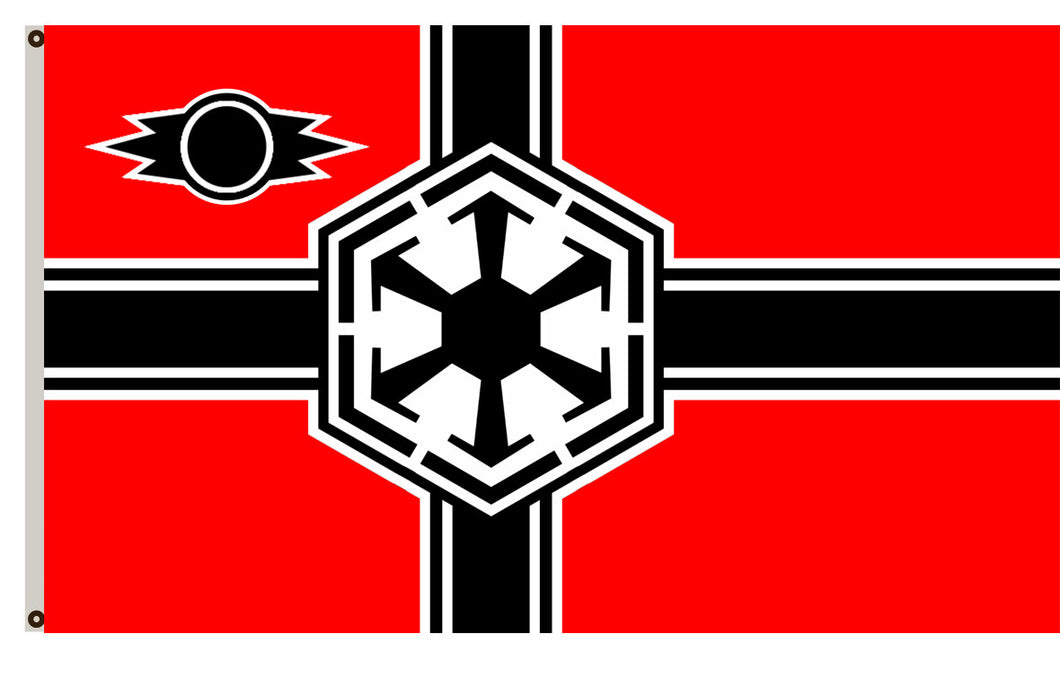 Fyon Star Wars Star Trek fans banner Sith Empire flag