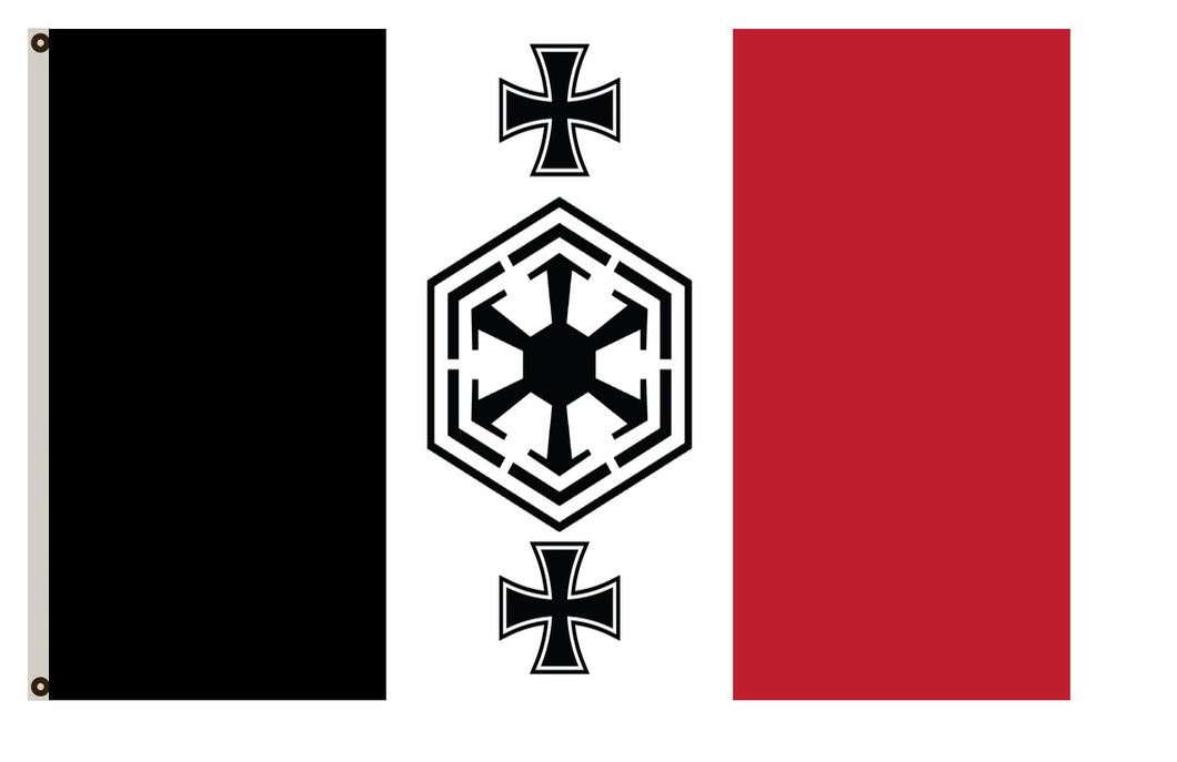 Fyon Star Wars Star Trek fans banner Sith Empire flag