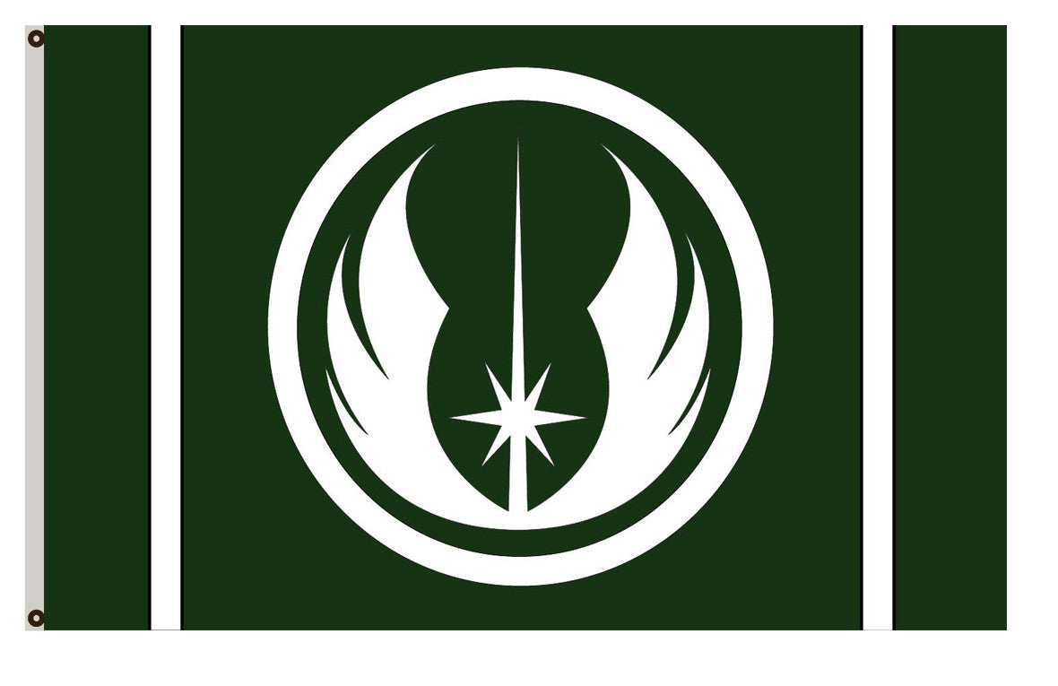 Fyon Star Wars Star Trek fans banner the Jedi order  flag