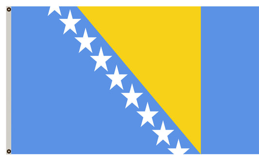 United Nations  banner Proposed  Bosnia and Herzegovina flag