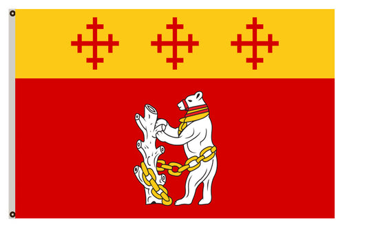 Arms banner County Warwickshire flag