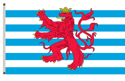 Arms banner National Luxembourg for use at sea flag