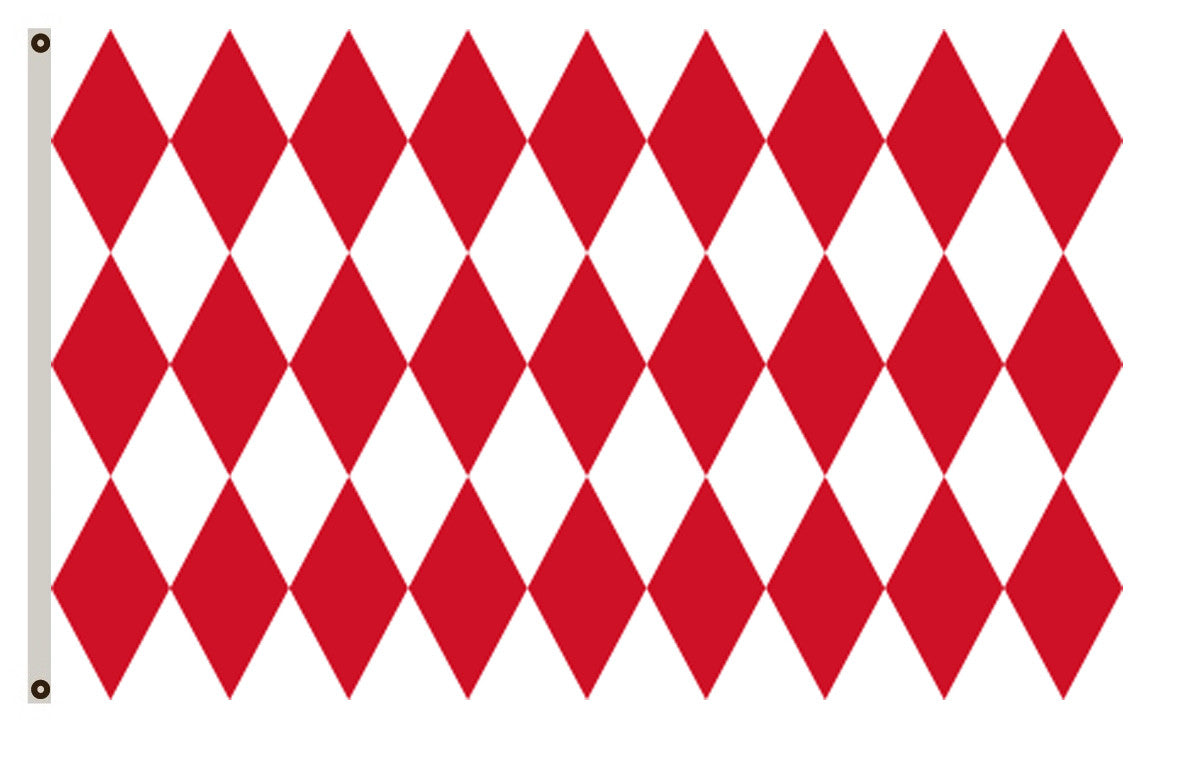Arms banner National Monaco (alternative) flag