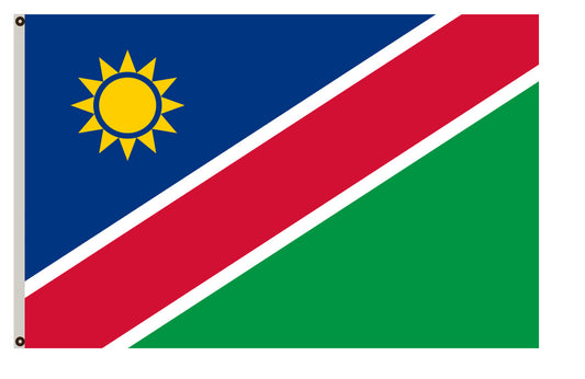 Arms banner National Namibia flag