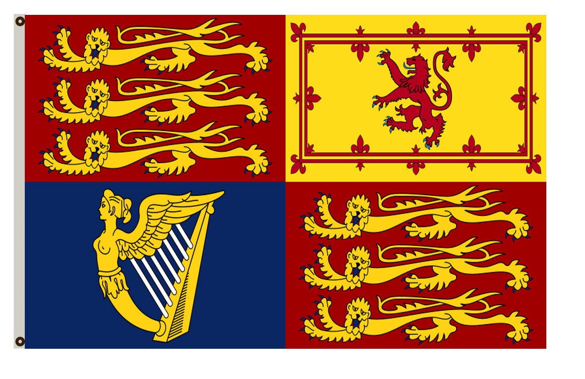Arms banner National Royal Standard of the United Kingdom flag