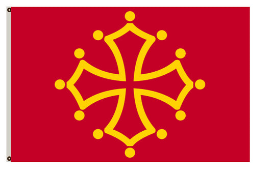 Arms banner Subdivision Midi-Pyrénées flag