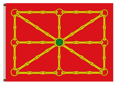 Arms banner Subdivision Navarre (historical) flag