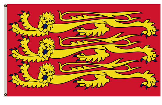 Arms banner Subdivision Royal Banner of England flag