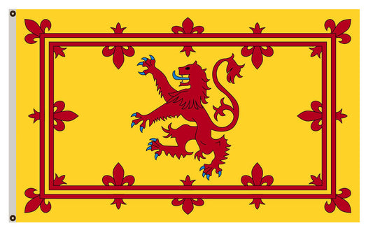 Arms banner Subdivision Royal Standard of Scotland flag