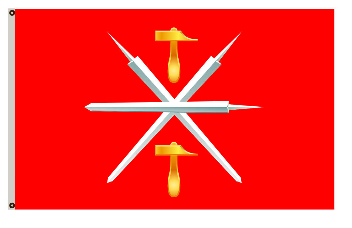 Arms banner Subdivision Tula Oblast flag