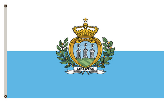 Fyon State Flag of San Marino banner