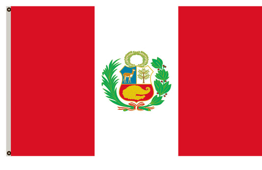 Fyon State Flag of Peru banner