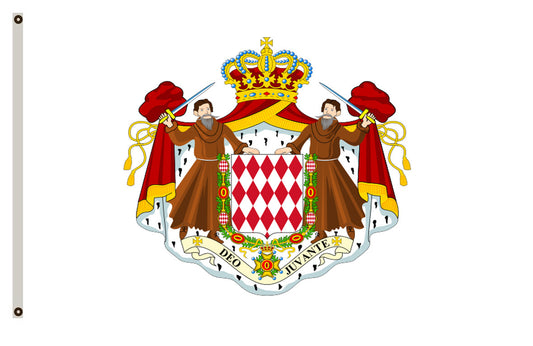 Fyon State Flag of Monaco banner