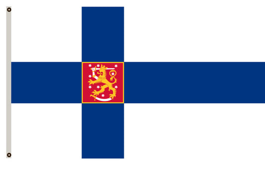 Fyon State Flag of Finland flag banner