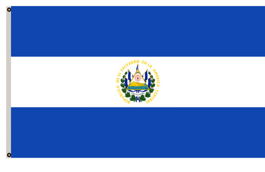 Fyon State Flag of El Salvador flag banner