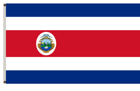 Fyon State Flag of Costa Rica banner