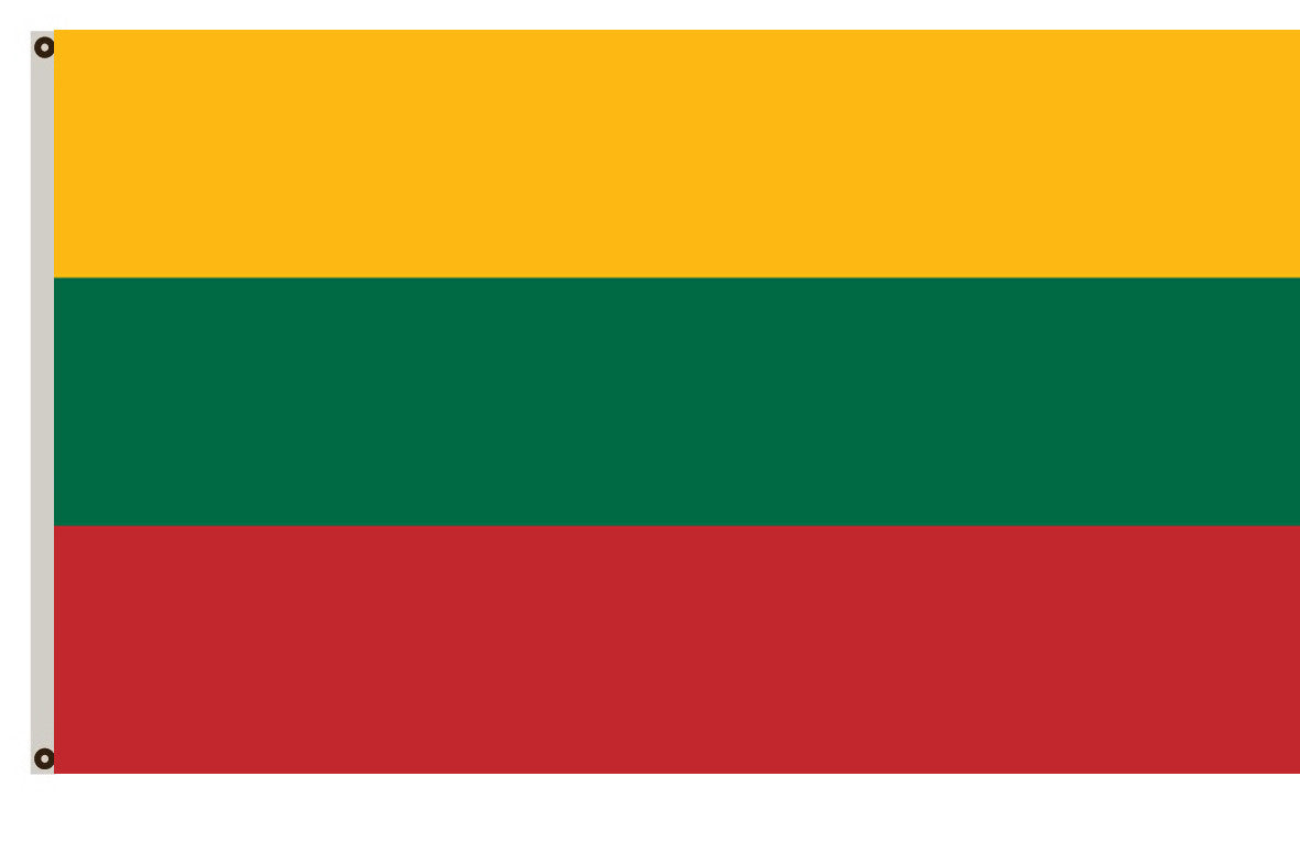 Fyon State and Civil Flag of Lithuania banner